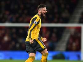 Oliver Giroud Arsenal Premier League 03012017