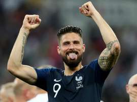 Giroud moved past Trezeguet after scoring against Iceland. GOAL