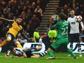 Olivier Giroud Preston North End FC Arsenal FA Cup 07012017