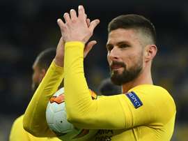 Giroud has been a standout in the Europa League this season. GOAL