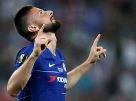 Giroud 'agradece' ao Arsenal em meio a comemorações do Chelsea. Goal