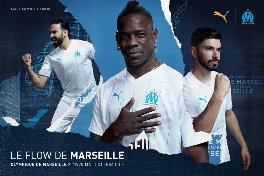 Maillot OM 2018-2019 Extérieur - L.Gustavo N°19 (S