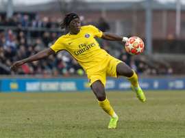 Tanguy Coulibaly PSG Paris Saint-Germain. Goal