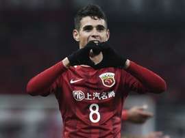 Oscar has been banned for eight games after starting a mass brawl. GOAL