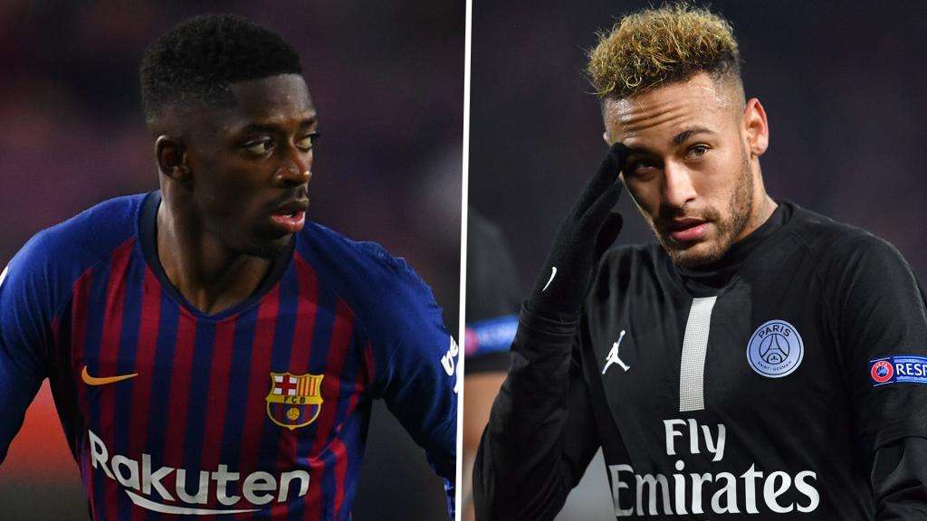 Neymar e Dembélé se espelham entre lesões e polêmicas por PSG e Barcelona
