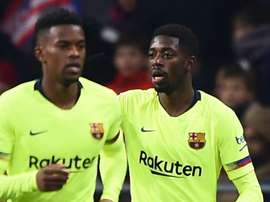 Dembele bagged the key goal. GOAL