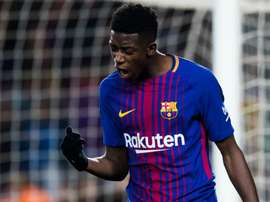 Barca have no concerns about Dembele on or off the pitch. AFP