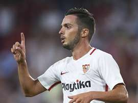 Sevilla gave his team a 3-2 victory over city rivals Betis. GOAL
