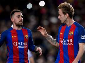 PACO ALCACER IVAN RAKITIC LIGHTS BARCELONA HERCULES COPA DEL REY 12212016