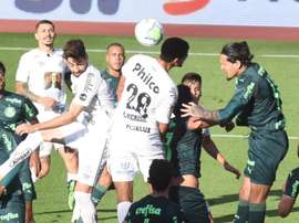 Palmeiras x Santos: Quem venceu mais vezes o Clássico da Saudade?. AFP