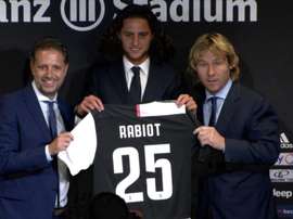 Paratici, Rabiot e Nedved.