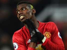 Paul Pogba lors du match de Premier League entre Manchester United et Liverpool. Goal