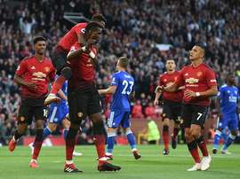 Pogba a marqué le premier but de la saison de PL. Goal