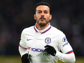 Pedro verso la Roma.Goal