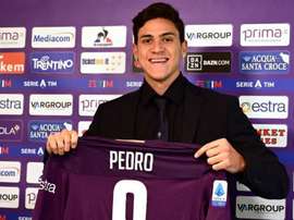 L'attaccante brasiliano della Fiorentina Pedro.