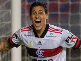 Pedro reafirma sua importância quando o Flamengo mais precisava. AFP