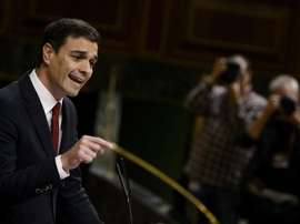 Pedro Sánchez candidato primeiro min espanhol torcedor do Atletico Madrid. Goal