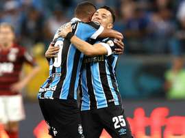 Gremio 1-1 Flamengo: Pepe salvages draw for hosts in Libertadores semi-final first leg.