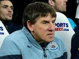 Newcastle coach Beardsley on leave. Goal