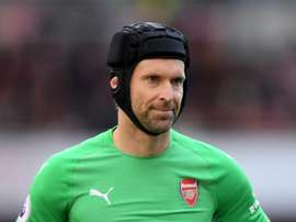 Petr Cech was man of the match against Everton. GOAL