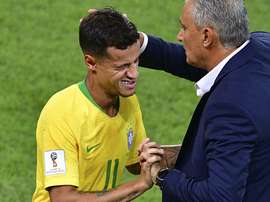 Philippe Coutinho & Tite. Goal