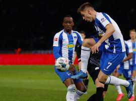 Piatek subito in campo con l'Hertha Berlino. Goal