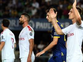 Piatek Verona Milan