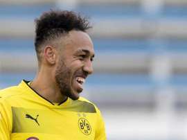 Aubameyang scored twice against Zulte Waregem. GOAL