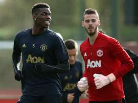 Pogba and De Gea will miss the Partizan match because of injury. GOAL