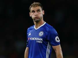 Branislav Ivanovic lors d'un match de Premier League cette saison. GOAL