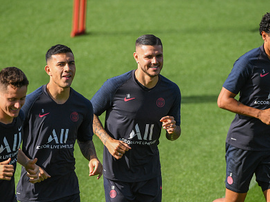 Kehrer et Verratti absents à l'entraînement, EFE