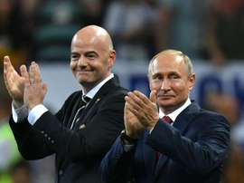 Putin suggests Russia will appeal. GOAL