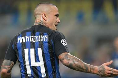 Nainggolan is looking forward to his first Milan derby. GOAL