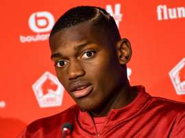 Rafael Leao is trying to keep his feet on the ground as he continues to impress for Lille. GOAL