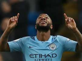 Sterling was given the task of filling in for the missing Aguero. GOAL