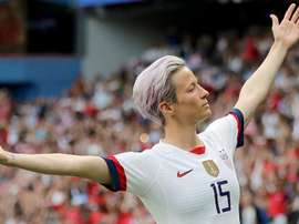 Rapinoe was crowned best player. GOAL