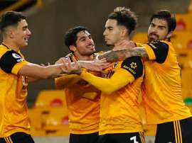 Ait-Nouri buteur dès sa première avec les Wolves. afp