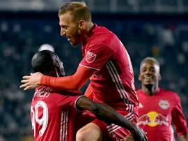 Red Bulls defeated their local rivals 4-0. GOAL