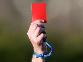 Assistant referee Jorge Cruz had to rush to the toilet during the second half. GOAL