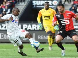 Rennes-Amiens 3-1, Raphinha enfin buteur sur un cadeau de Niang. AFP