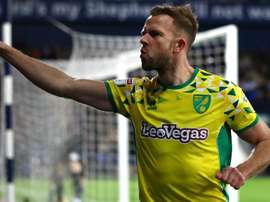 Rhodes was on target for Norwich. GOAL