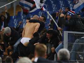 Saponara went wild after a late Sampdoria goal claimed a share of the spoils this weekend. GOAL