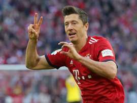 Lewandowski scored again. GOAL