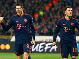 Il bomber polacco del Bayern Lewandowski.