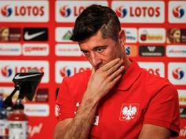 Uma enorme expectativa rondava Robert Lewandowski, mas ele não conseguiu corresponder. Goal