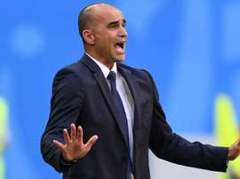 Roberto Martinez is happy as Belgium boss. GOAL