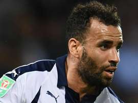 Robson Kanu pictured for West Brom.