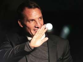 Rodgers was in no rush to leave Celtic. GOAL