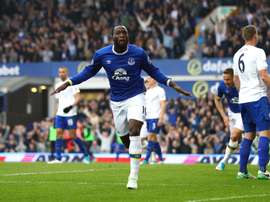 Romelu Lukaku, Everton - Leicester City. GOAL