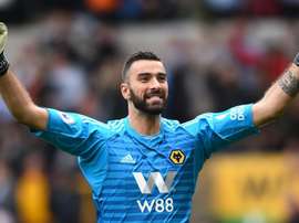 Patricio had joined Wolves in the summer. GOAL